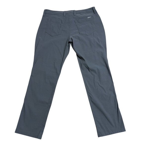 EDDIE BAUER FIRST ASCENT PANTS WOMENS 16 DARK GRAY HIKING OUTDOOR PERFORMANCE - Picture 2 of 11